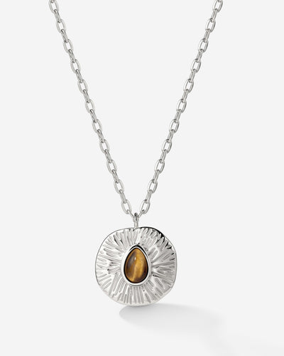 Terra Necklace Silver