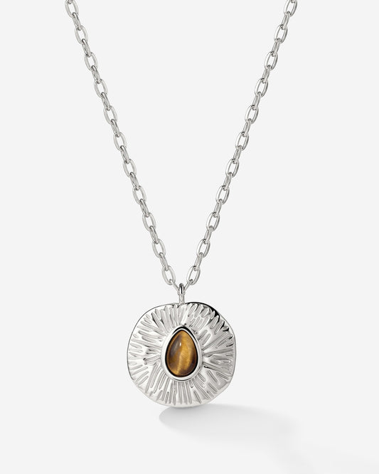 Terra Necklace Silver