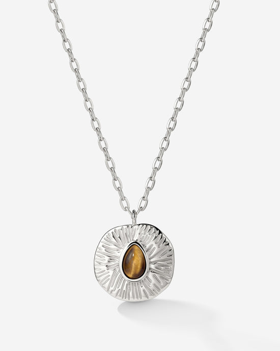 Terra Necklace Silver