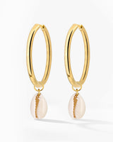 Ocean Whisper Sierra Hoop Set Large Gold