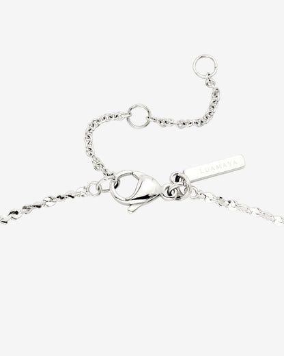 Tinsel Chain Necklace Silver