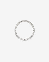 Radiant Click Piercing Silver