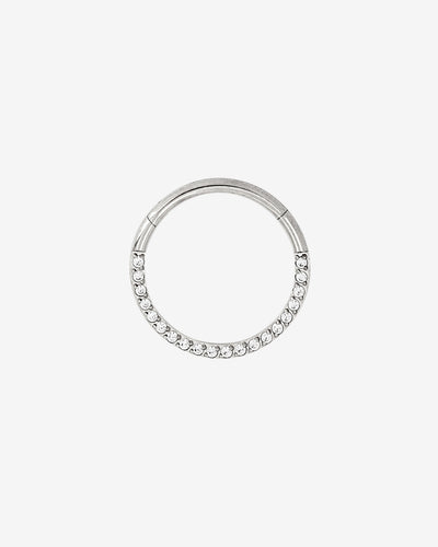 Radiant Click Piercing Silver