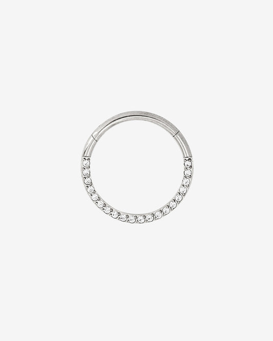 Radiant Click Piercing Silver