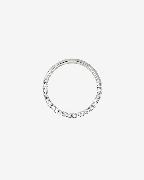 Radiant Click Piercing Silver