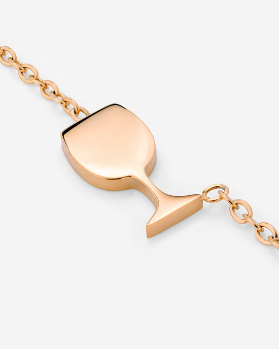 Vino Veritas Necklace Rose Gold