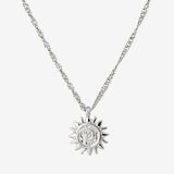 Free Sunny Swirl Necklace Silver