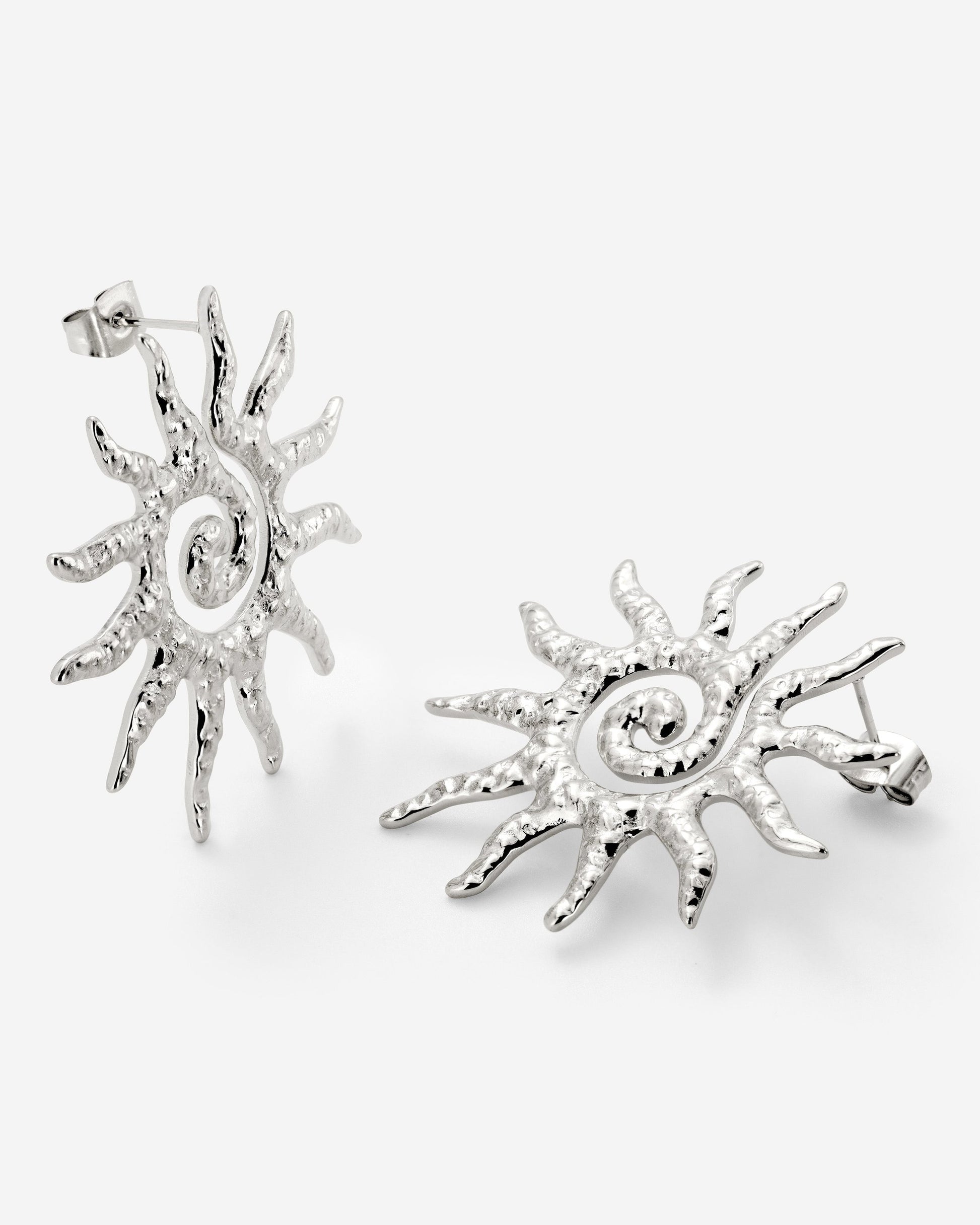 Soleil Studs Silver