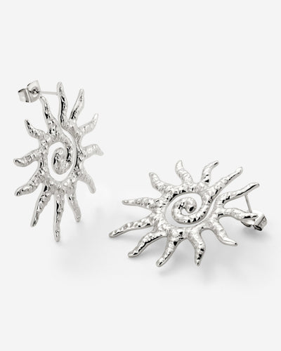 Soleil Studs Silver