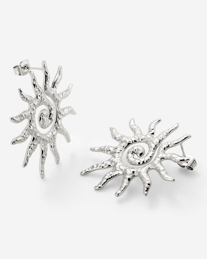Soleil Studs Silver