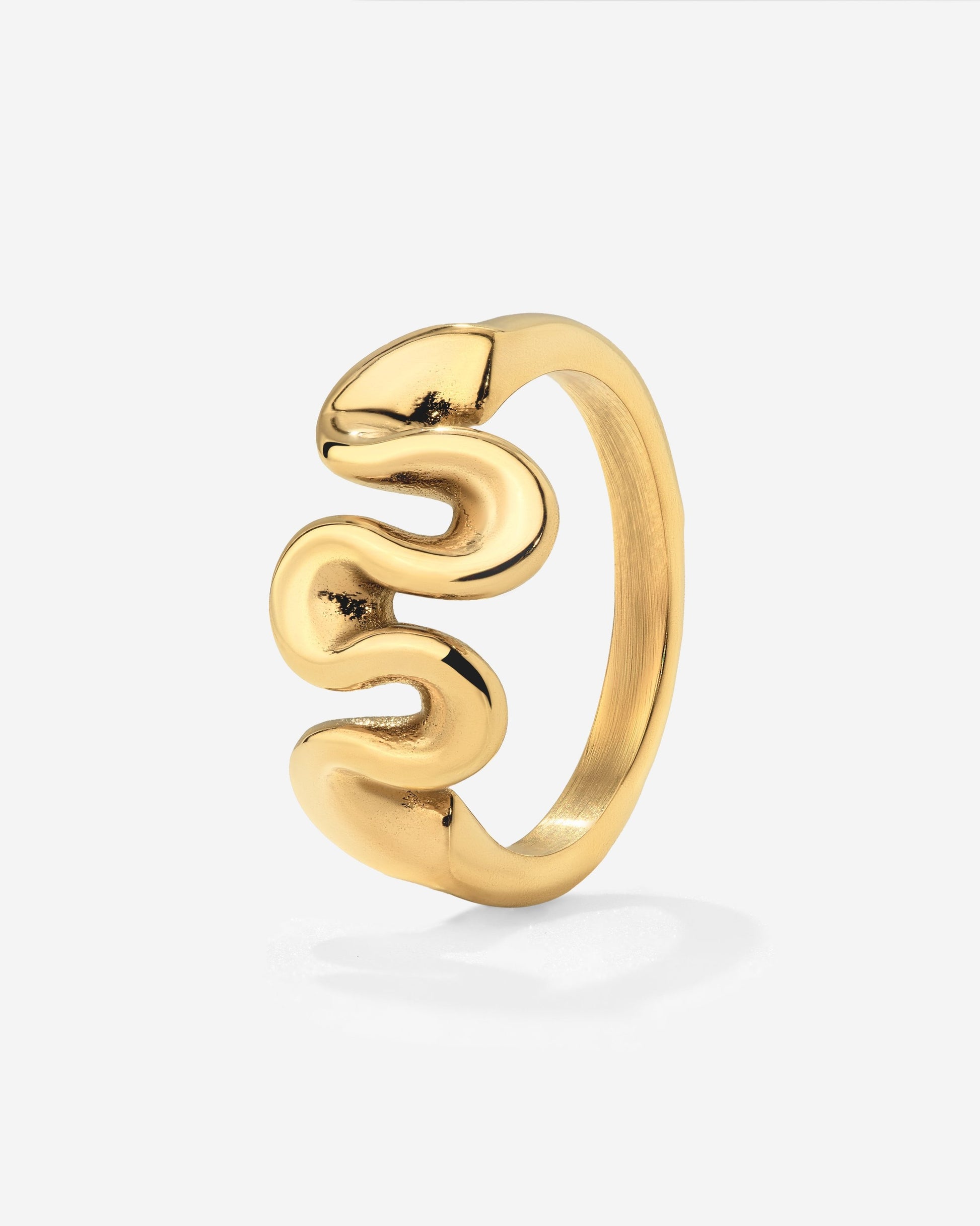 Swirl Ring Gold