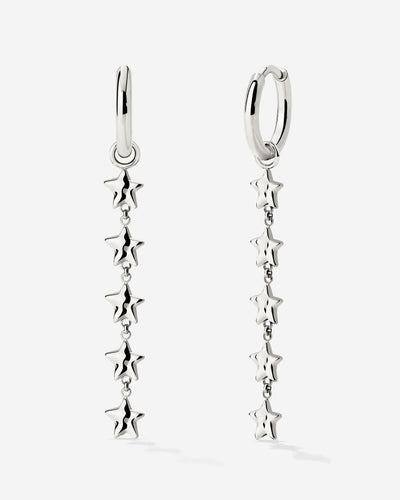 Luminaries Hoop Set Small Silver