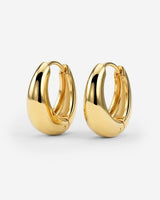 Gilded Curve Hoops Gold