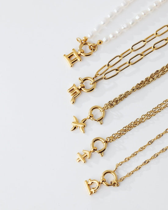 Bubble Zodiac Necklace Charms