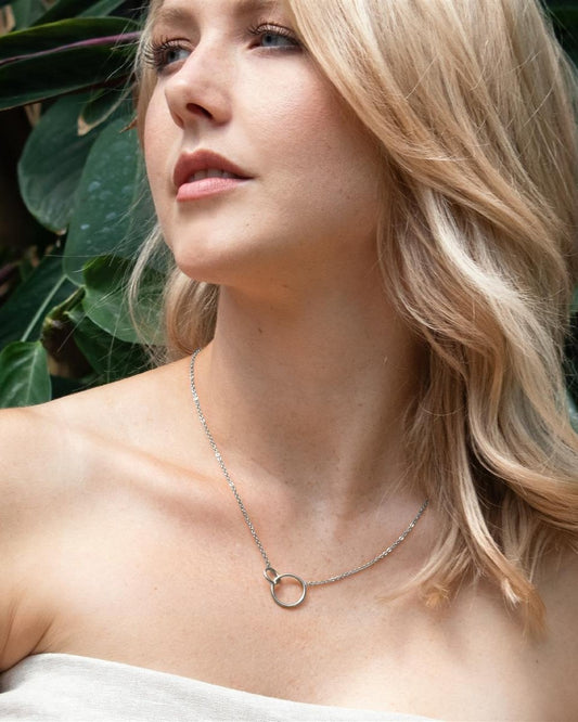 El Caracol Necklace Silver