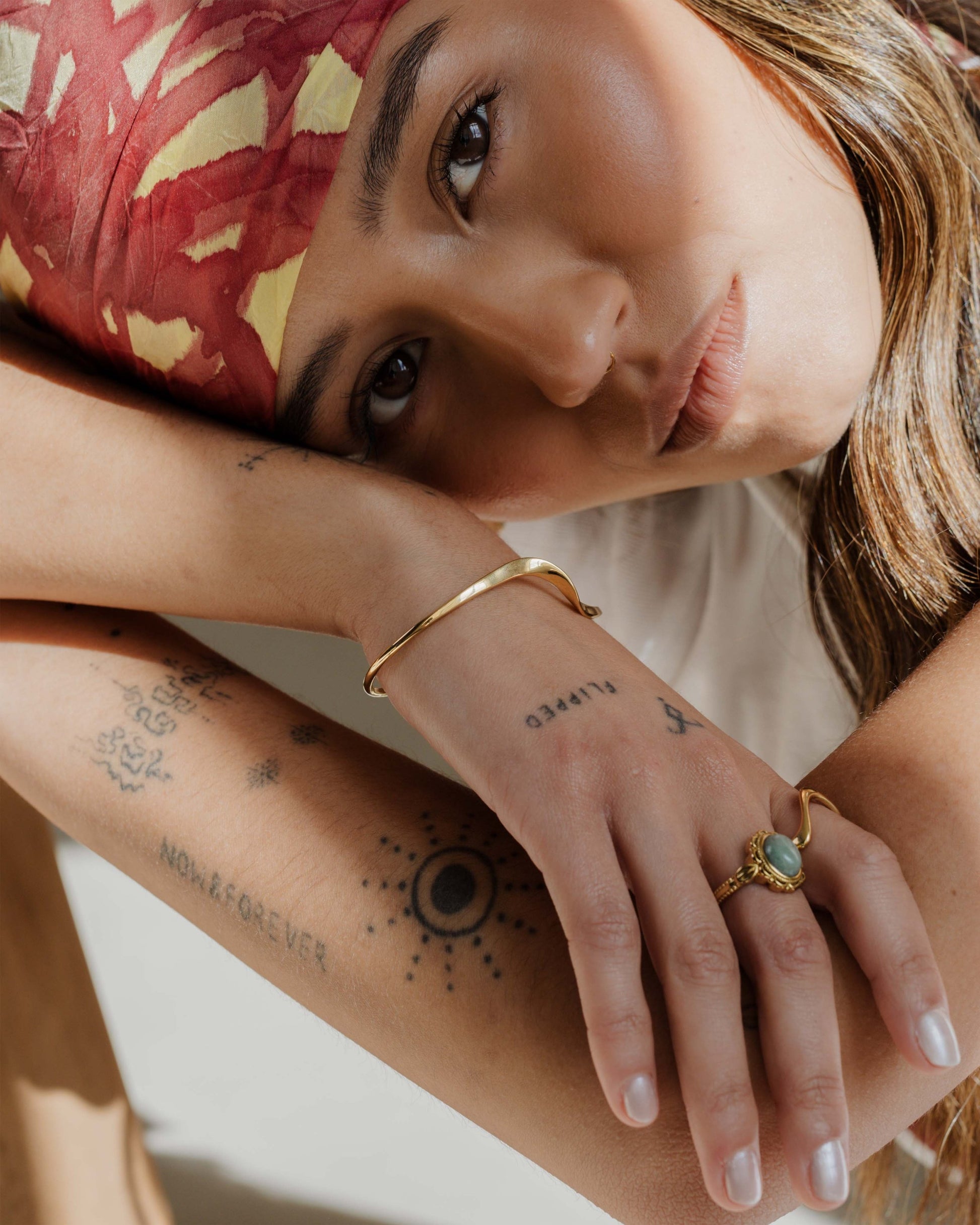Tides Bangle Gold