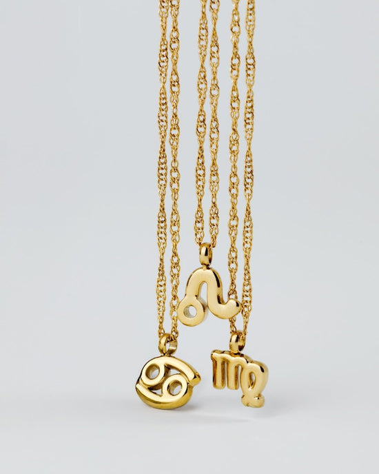 Leo Bubble Necklace Rose Gold