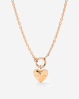 Amore Mio Classic Chain Necklace Set Rose Gold
