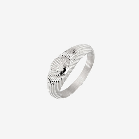 Sea Shell Ring Silver