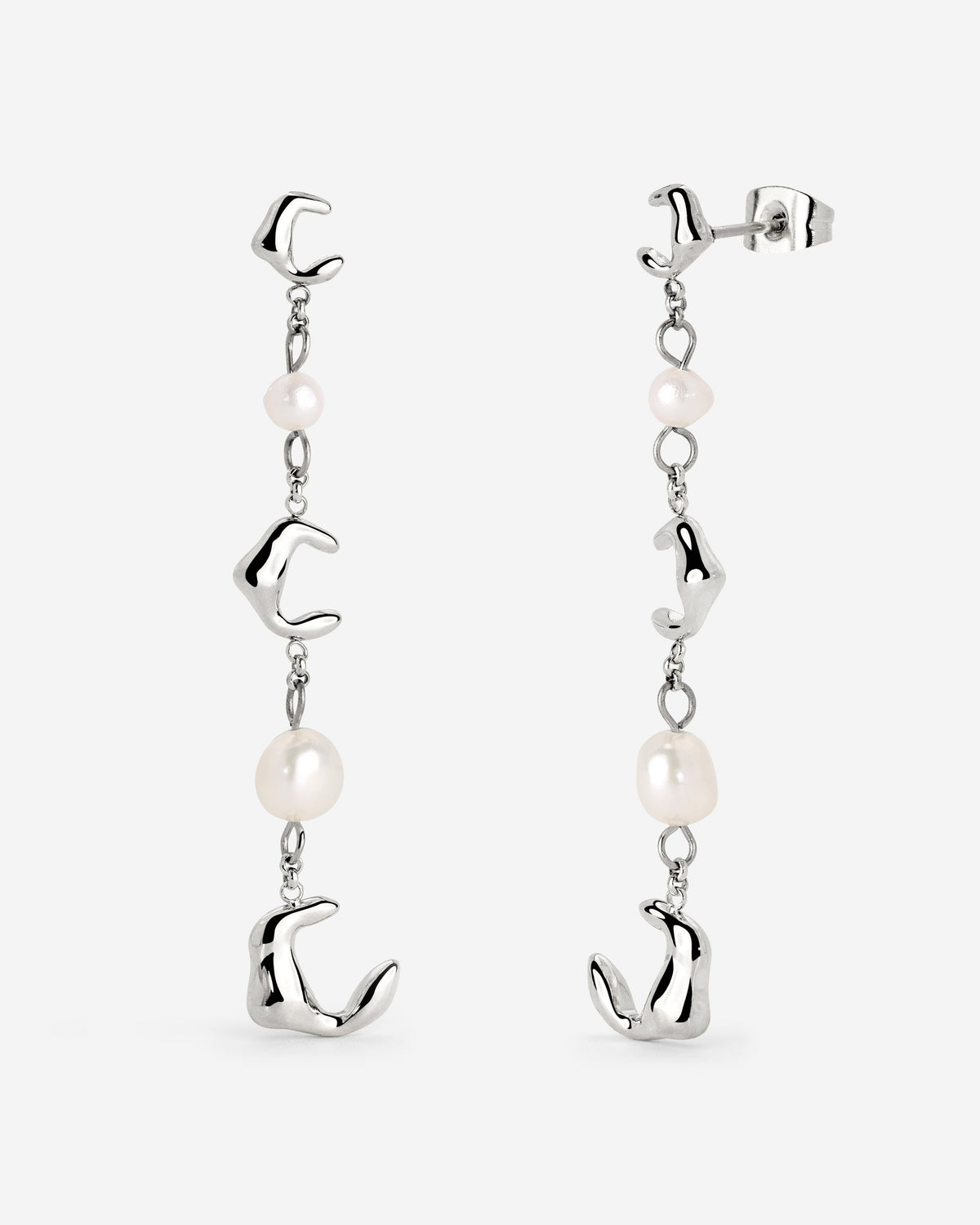 Abundant Anna Earrings Silver