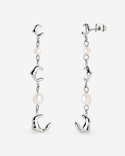 Abundant Anna Earrings Silver