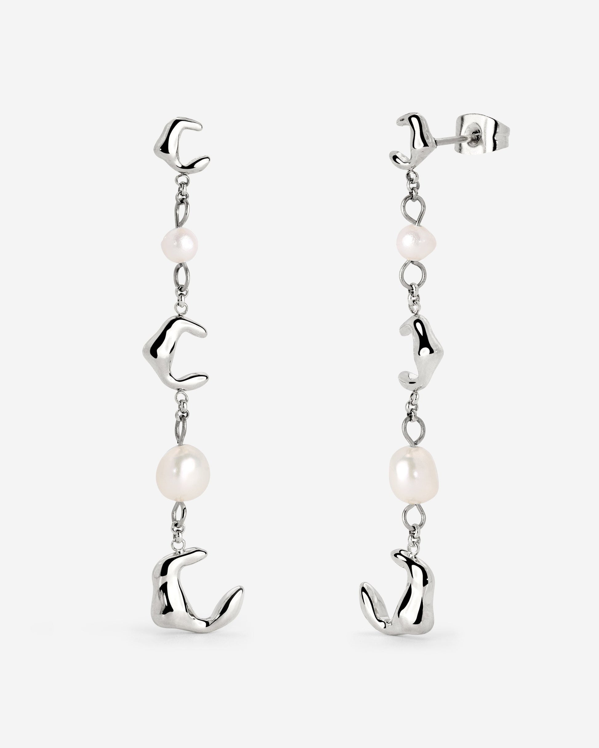 Abundant Anna Earrings Silver