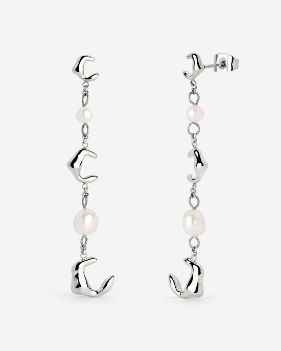 Abundant Anna Earrings Silver