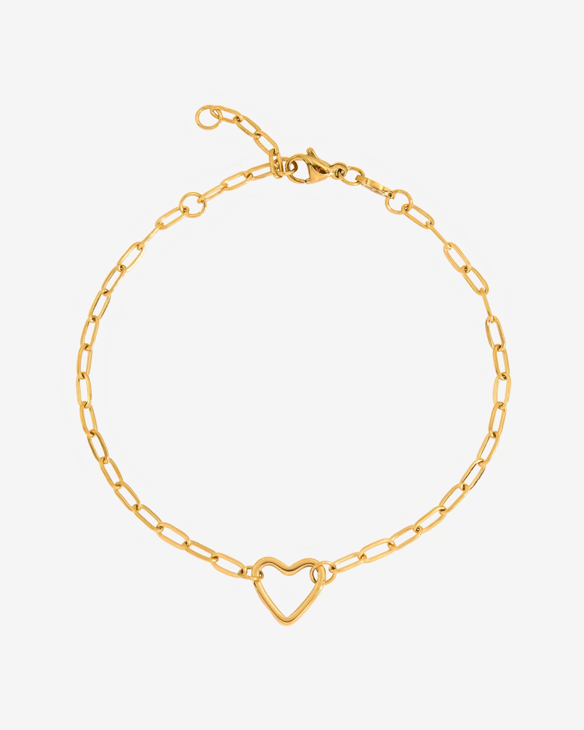 Loving Heart Bracelet Gold
