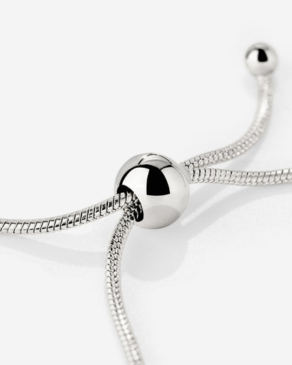 Simple Elegance Y-Necklace Silver