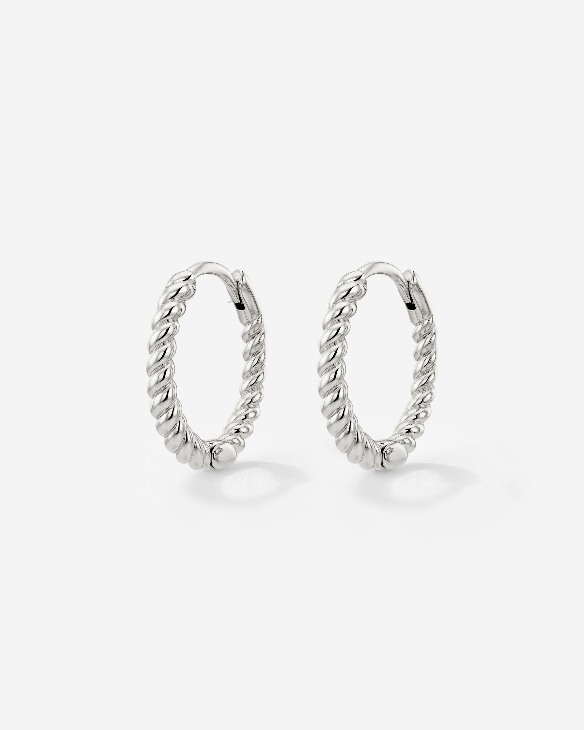 Twisted Hoops Small