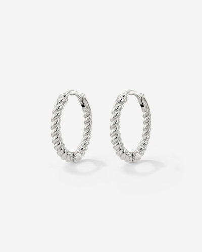 Twisted Hoops Small