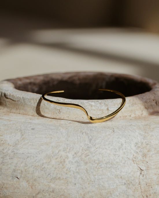 Tides Bangle Silver