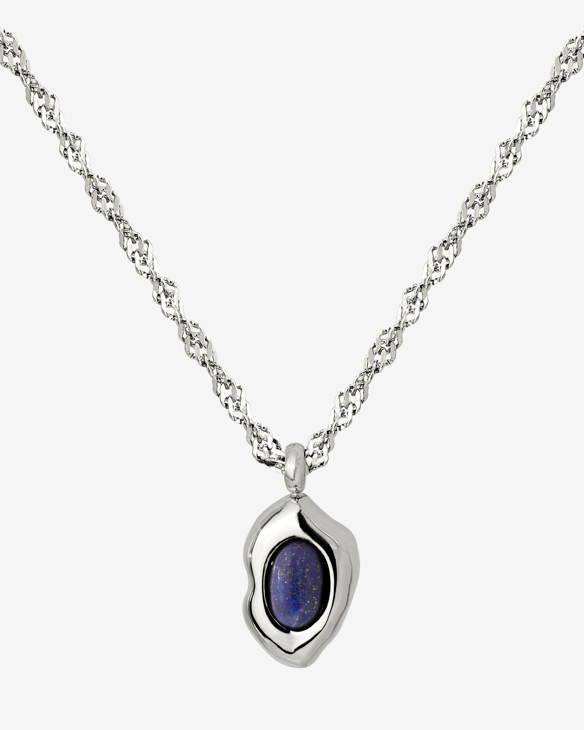 Blue Breeze Necklace Silver