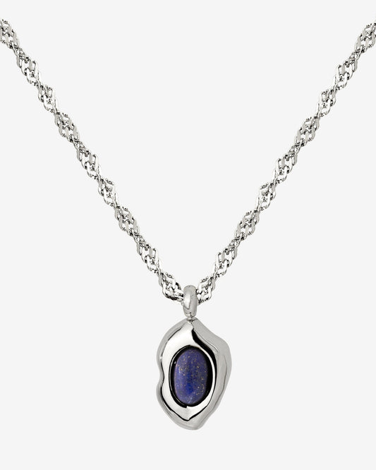Blue Breeze Necklace Silver