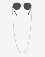 Curly Twist Sunglasses Chain Silver