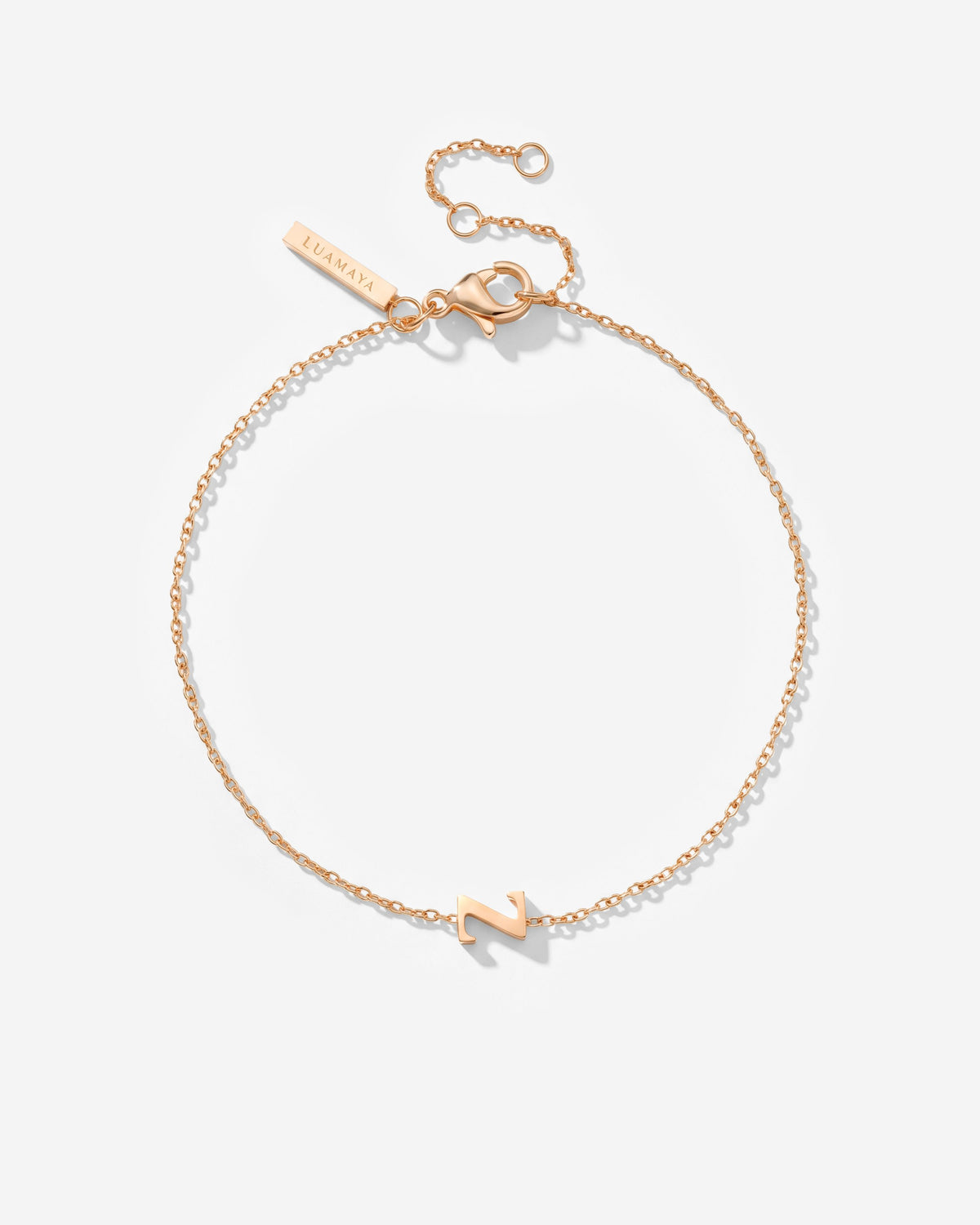 Tiny Letter Bracelet
