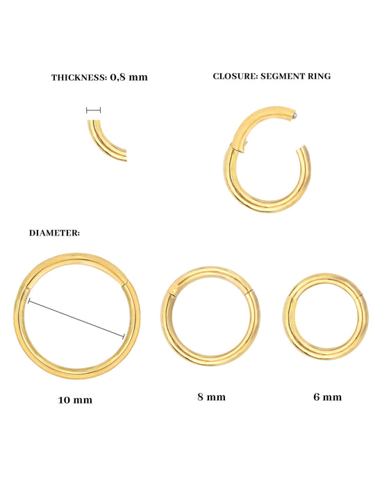 Basic und Twisted Click Piercing Bundle
