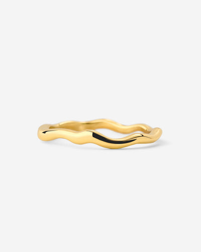 Flowing Ring Gold