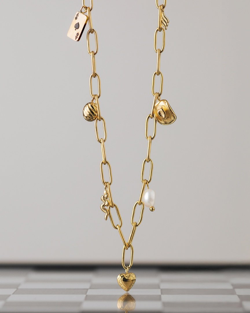 Treasure Box Necklace Silver