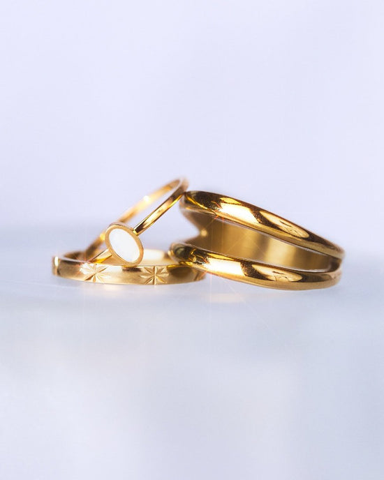 Oval Ring Rose Gold