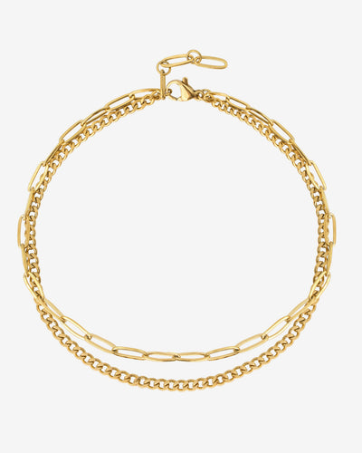 Duo Anklet gold