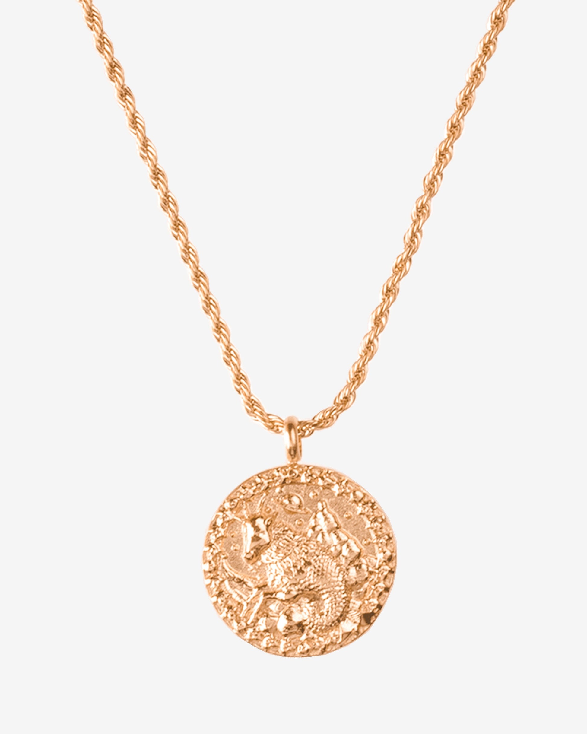 Zodiac Sign Necklace Rose Gold