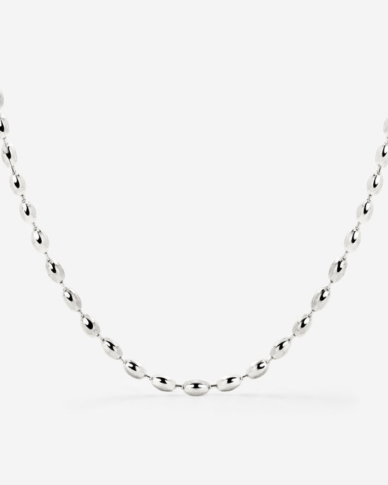 Drop in the Ocean Necklace Silver