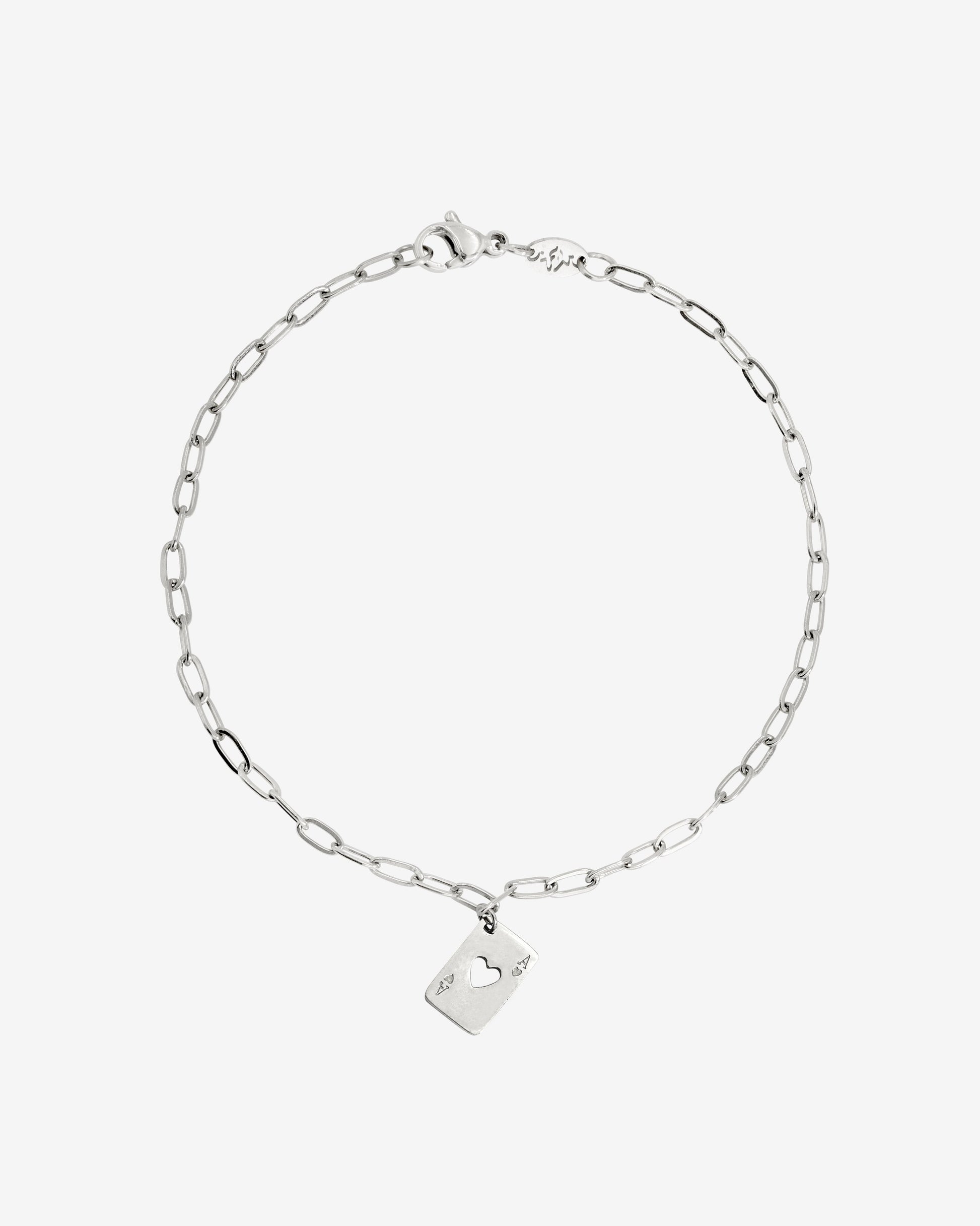 Ace Up the Sleeve Bracelet Silver