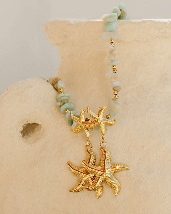 Starfish Studs gold
