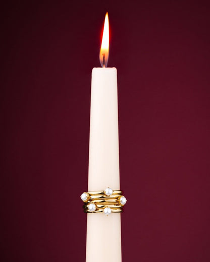 Dream Pearl Ring gold