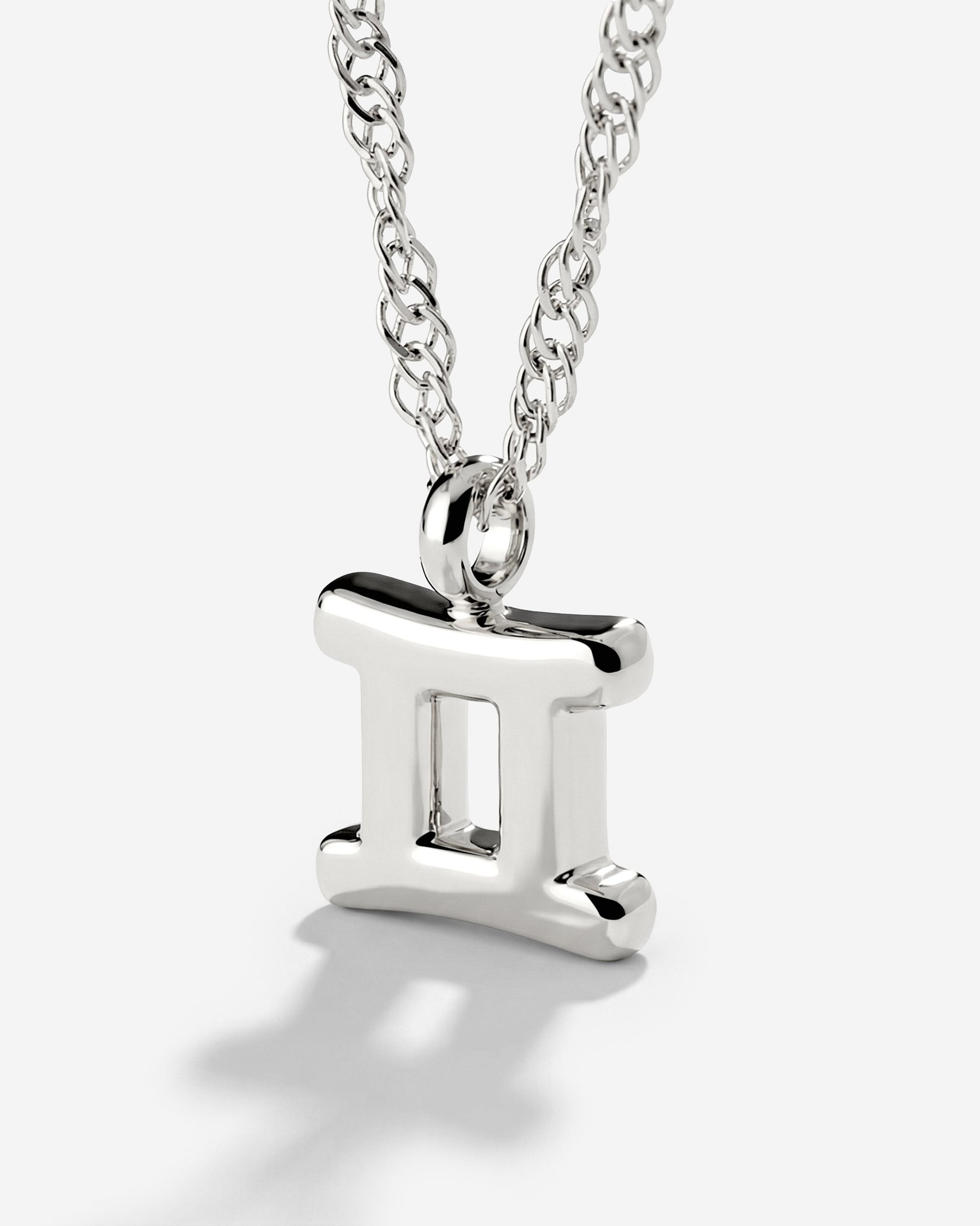 Gemini Bubble Necklace Silver