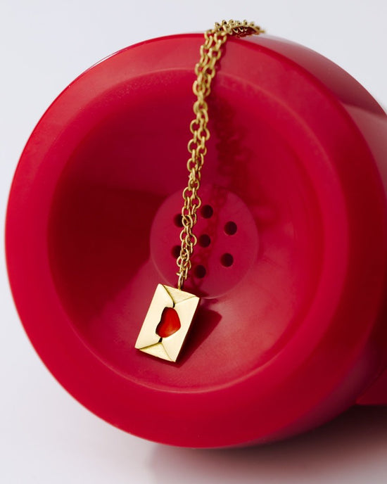 Love Letter Necklace Silver