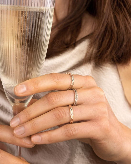 Rotary Ring Rose Gold