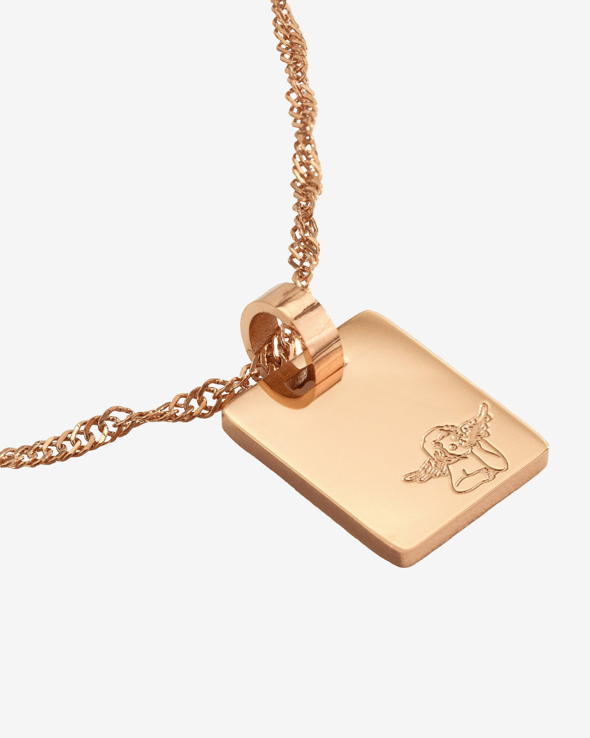 Angel Necklace Rose Gold